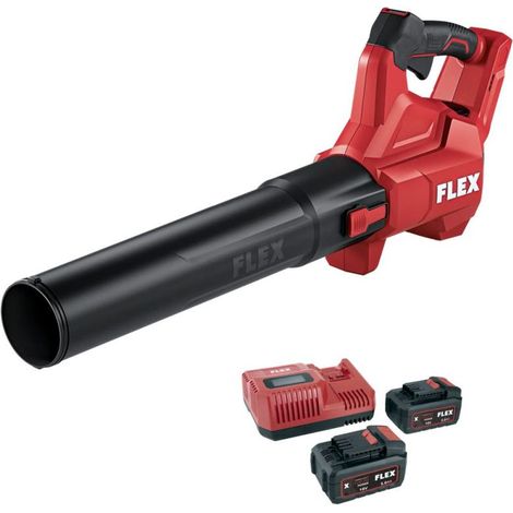 Flex Akku-Laubbläser 18 V GBL 790 18-EC inkl 2 Akkus 5,0 Ah und Ladegerät