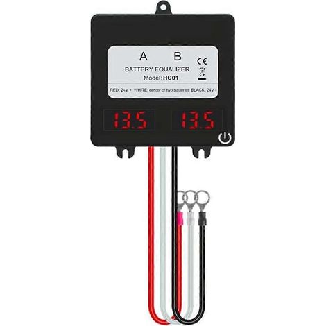 HC01 2S 12V/24V Batterieausgleicher, Gleichspannungswandler, aktiver Balancer, NCM LPF Bleiakku-Ladegerät (1/5)