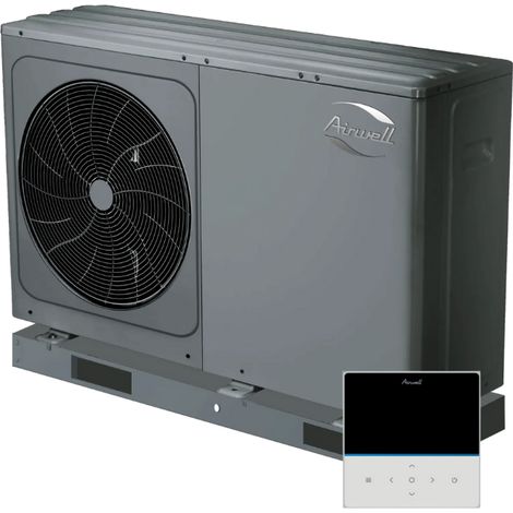 Airwell – Pompe à chaleur air/eau monobloc 10 kW – SCOP 5,07 – EER 4,75 – Eau chaude jusqu'à 75 °C – 7MB140023