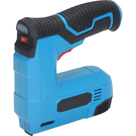 Agrafeuse sans fil portable pour bois, alimentée par batterie lithium-ion. (1/5)