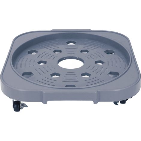 Support à plantes roulant multifonctionnel, palette à roulettes pour jardinières avec réservoir à gaz mobile, pour la maison (1/5)