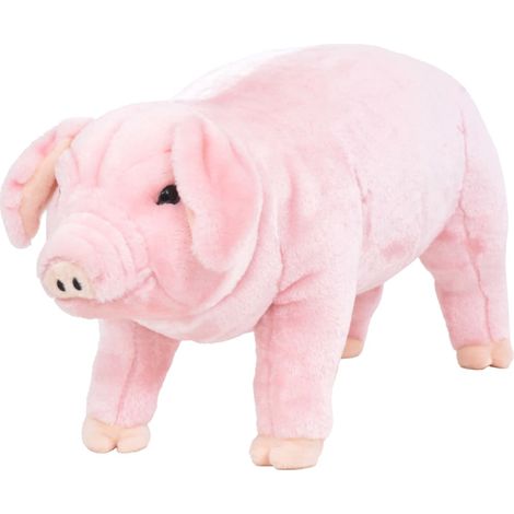 vidaXL Plüschspielzeug XXL Rosa Schwein (1/5)