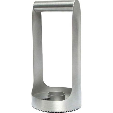 Ananas Corer Acier Inoxydable Coupefruits Éplucheur Ananas Coupefruits Manche Outil Remover Lames Ananas Éplucheur Outil Slicer Gadget 8.5x8.3x17.5cm (1/5)