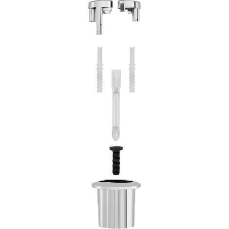 Kit de doble pulsador corto Roca para cisterna dual D2D y D4D