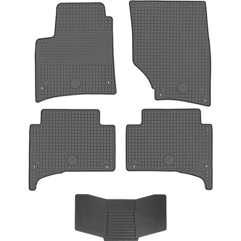 Tappetini DOMA 212744 + copritappeto 251992 - Audi Q7 I SUV 2005-2015 STOP. MONTATI AV2 anteriori e posteriori (1/5)
