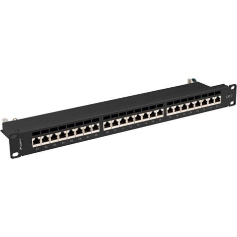 Lanberg PPS7-1024-B Patchpanel schwarz 24 Ports