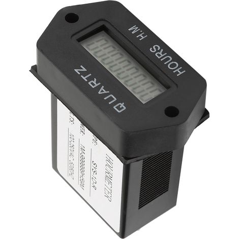 Minuterie électronique industrielle à affichage numérique SYS1DR, compteur de temps cumulatif 100-250 V CA (1/5)