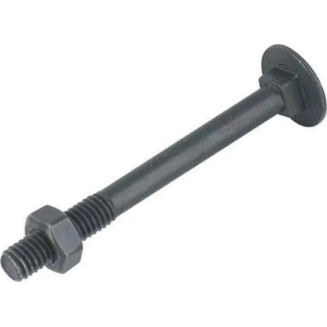 Ultima Perno madera cabeza redonda negro 7x45 mm caja 200