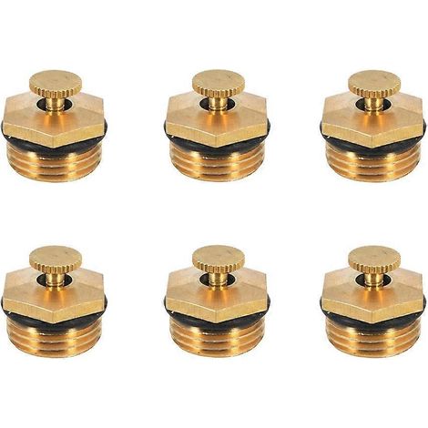 Buses de fontaine de table en cuivre, idéales pour l'arrosage du jardin, lot de 6 (1/5)