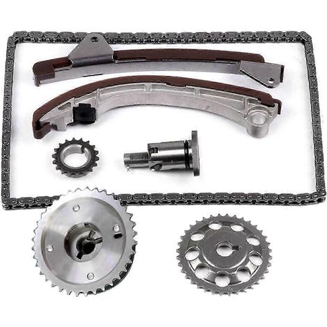 Kit de chaîne de distribution pour moteur Matrix 2000-2008 3ZZ-FE 1ZZ-FE : tendeur, guide-chaîne, vilebrequin, arbre à cames (1/5)
