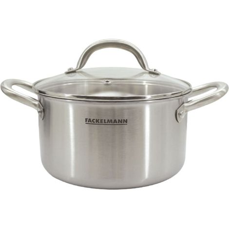 Faitout 24 cm en inox 18/10 Triply Fackelmann Vita3