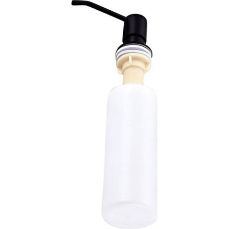 Distributeur d'évier pompe à comptoir en acier inoxydable avec accessoires d'évier de cuisine en bouteille intégrée (1/4)