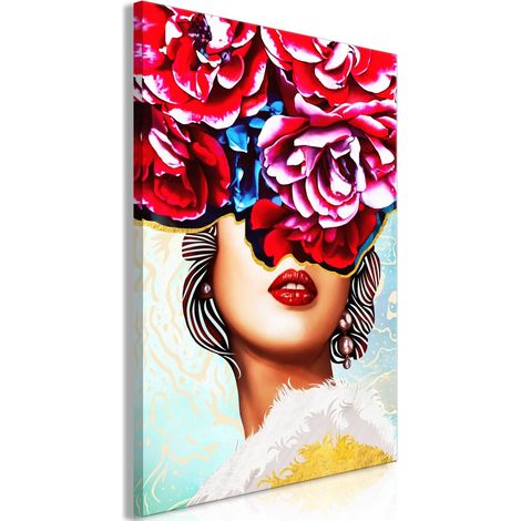 Tableau Sweet Lips Vertical - 80 x 120 cm (1/3)