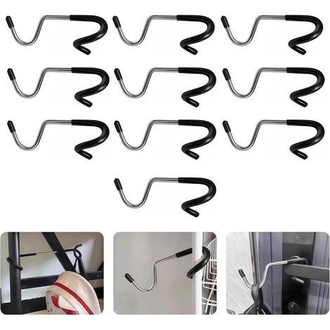 CCYKXA Set of 10 Outdoor Lighting Hooks, for Outdoor Activities, Hiking, Bird Feeders (1/2)