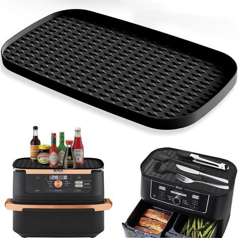 Silicone Air Fryer Mat for 9.5L-10.4L AF400EU AF500EU DZ400EUSTGD (1/5)