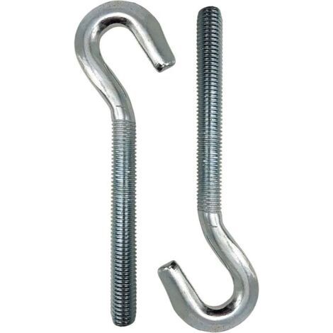 Vis à crochet M8, longueur du fil : 60 mm, idéale pour la fixation et la suspension. (1/4)
