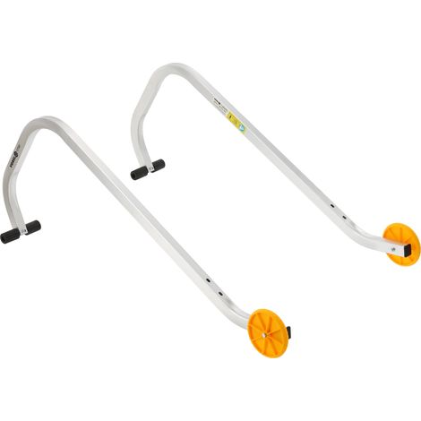 Leiterhalter, Firstbefästigung für Leitern mit Transportrollen (1/5)