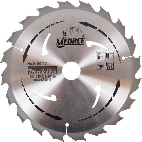 Makita Kreissägeblatt M-FORCE 235 mm x 20Z, für 5903R, Holz (1/2)