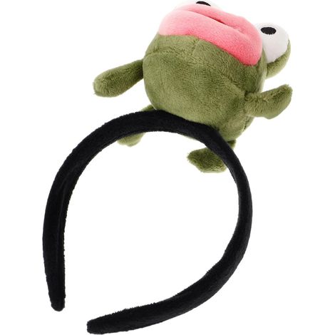 Bandeau Grenouille Rose en Tissu, Accessoire Cosplay Carnaval Féminin (1/5)