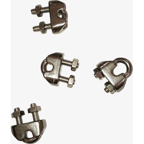 Direct Filet – Serre-câble inox 3mm – Acier inoxydable résistant aux intempéries – Pour fixation câble et garde-corps – Longévité et aspect contemporain