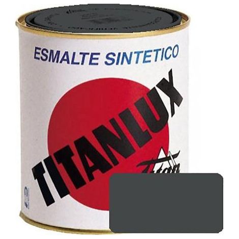 Esmalte gris medio 250ml 549 titanlux (1/3)