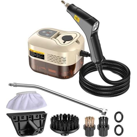 1 nettoyeur vapeur, haute pression 2500 W, stérilisation à la vapeur, pour maison voiture cuisine climatiseur (1/5)