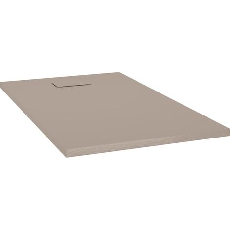 Maison Exclusive - Piatto Doccia in SMC Marrone 120x70 cm