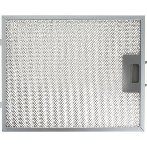 Filtro Aluminio Cata Thalassa  Medidas 31,8 x 25,8 cm  Recambio Original Antigrasa  Filtro Metálico Lavable con Pestaña