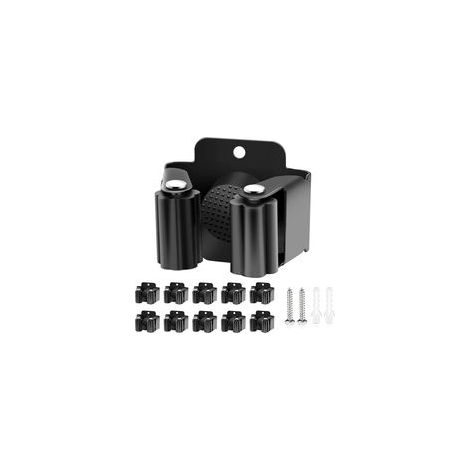 Ensemble de 10 supports pour outils, support mural pour balai, support pour outils de jardin, support pour balai avec matériel de fixation inclus pour la cuisine, la maison, la salle de bain, le garag (1/5)