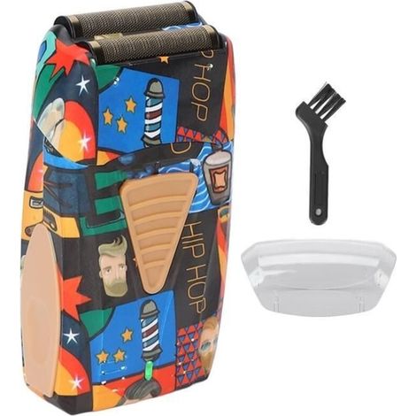 rasoir à grille Rasoir électrique Rasoir électrique, électrique pour Hommes Rasoir à Feuille avec Tondeuse hygiene peigne (1/3)