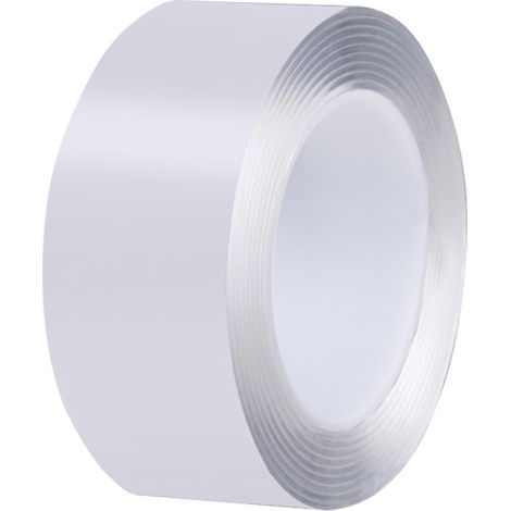 3M Double Face Super Strong, 2pcs Double Face Clear Color Strong Nano Tape Forage Gratuit Multifonctionnel Réutilisable (3M x 20CM) (1/5)