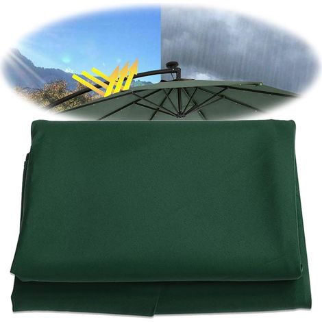 Canopy (300cm) 6 Rib Cloth for Garden/Patio/Pool/Terrace Parasol Replacement Umbrella Cover (1/5)
