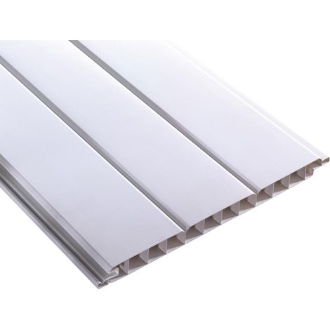 PVC-Verkleidungspaneel 17 mm VP250 3-Brettop. 250x6000mm WS