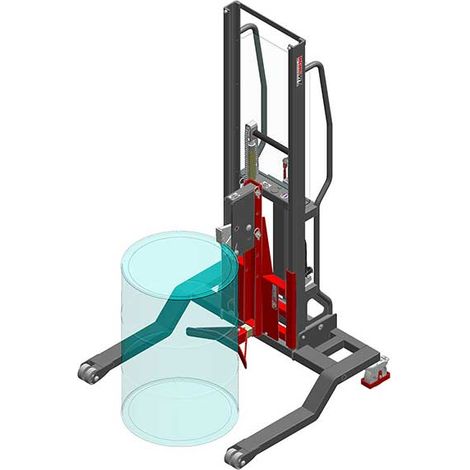 Hochhubwagen Fasslifter - Max. Hubhöhe 1350mm - Max. Tragfähigkeit 500kg - 8090000008