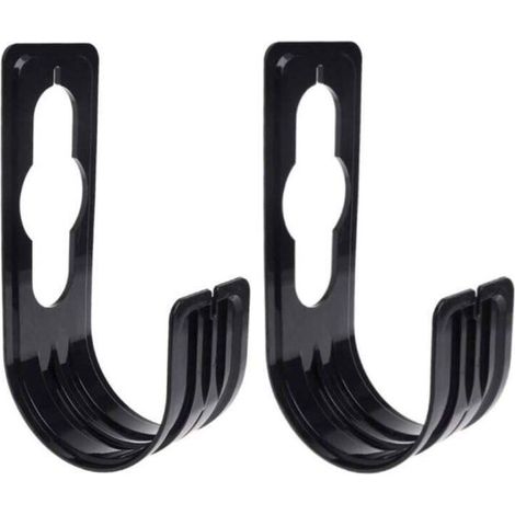 Pack Garden Hose Holder - Garden Hose Holder, Hose Hanger, Hose Holder, Hose Holder, Outdoor Garden Hose Hanger, Black MUMU (1/4)