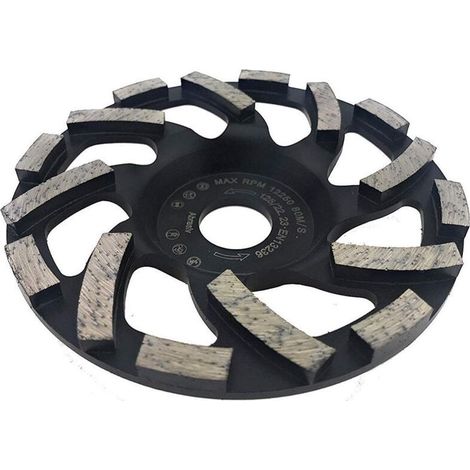 Qualité Professionnelle Disque Diamant à Meuler Abrasivement 125 x 22,2 mm diamant meule,de (1/4)