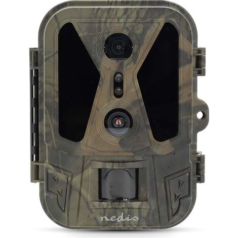 Telecamera per la fauna selvatica 4K a 10 fps 50 MPixel CMOS da 8 MPixel IP65 IR anti-riflesso nero Visione notturna Angolo di visione: 100° Sensore di movimento Angolo di rilevament (1/5)