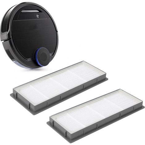 Lot de 2 Filtre de remplacement pour aspirateurs ecovacs Deebot OZMO 930 (1/5)