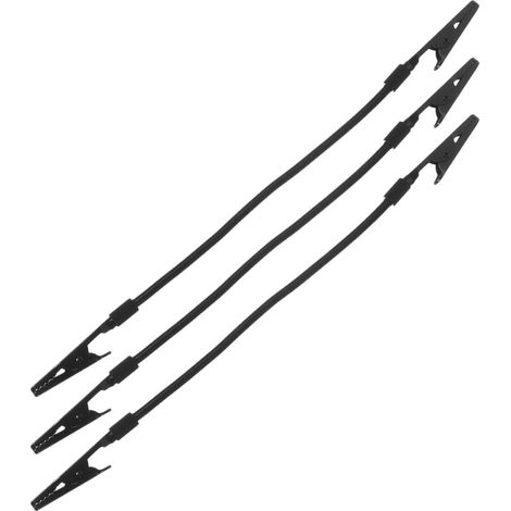 Porte-fil pour Soudure 3 Pièces Noir, Support Métallique Flexible (1/5)