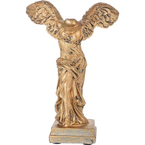 sculpture en r sine de la d esse Victoria en cuivre ornement (1/5)