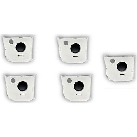 Lot de 5 sacs à poussière pour aspirateur robot VCA-RDB95 Jet Bot+AI