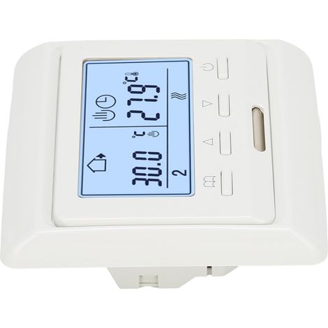 Thermostat mural AC180V-230V pour poêle, régulateur de température pour chauffage à eau/au sol (1/5)