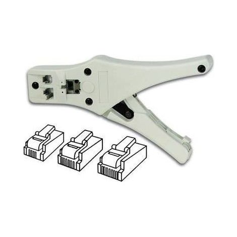 Pince à sertir fiche modulaire - VELLEMAN - RJ09=4P4C RJ11 - Blanc - A sertir