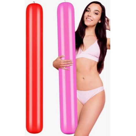 2 Piece Pool Fries, Swimming Noodles, for Bath or Aquasport, Floating Toy, Swimming Bar, 105cm (1/5)