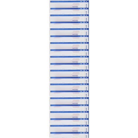 Bandelettes nasales jetables anti-ronflement - Aide respiratoire pour un sommeil paisible - 10 pièces (1/5)