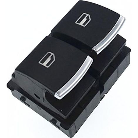 Interrupteur De Lève-vitre Interrupteur De Porte Pilote Chrome OEM  5K3959857 5K3 959 857 A pour VW Golf 5 Touran Passat CC Tiguan (1/3)