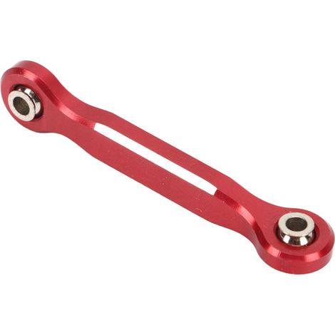 Biellette de direction en alliage d'aluminium rouge pour servo de direction Traxxas 1/5 RC, pièce de rechange améliorée. (1/5)