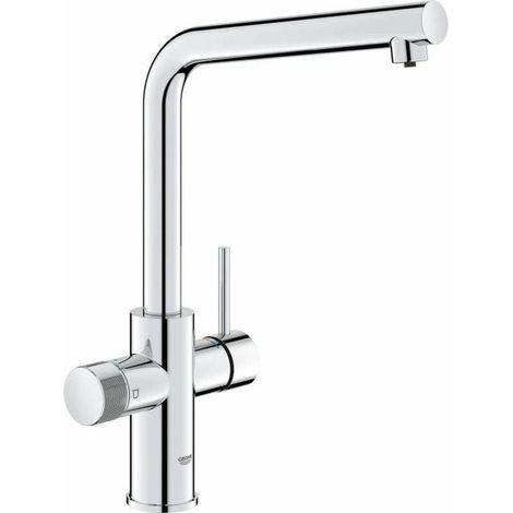 Grifo cocina grohe cromado altura 220mm filtración integrada