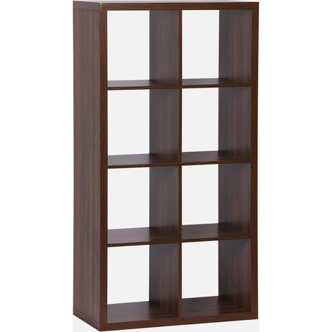 Libreria a 4 livelli con 8 scomparti