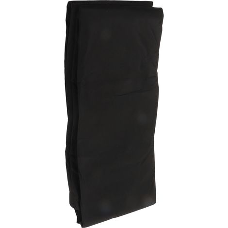 Tapis de piscine rond, revêtement de piscine, feutre de protection pour piscine au sol, 4 mètres, noir (1/5)